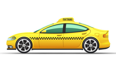 等距高品質(zhì)城市服務(wù)運(yùn)輸圖標(biāo)集 汽車(chē)、出租車(chē)與越野卡車(chē)
