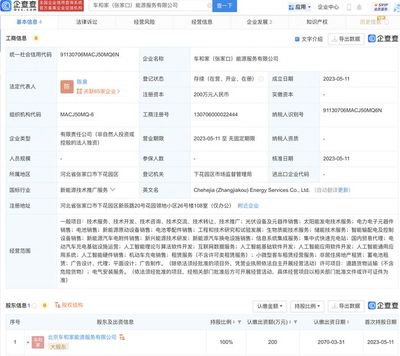 理想汽車布局張家口，能源服務與人工智能軟件雙輪驅動未來